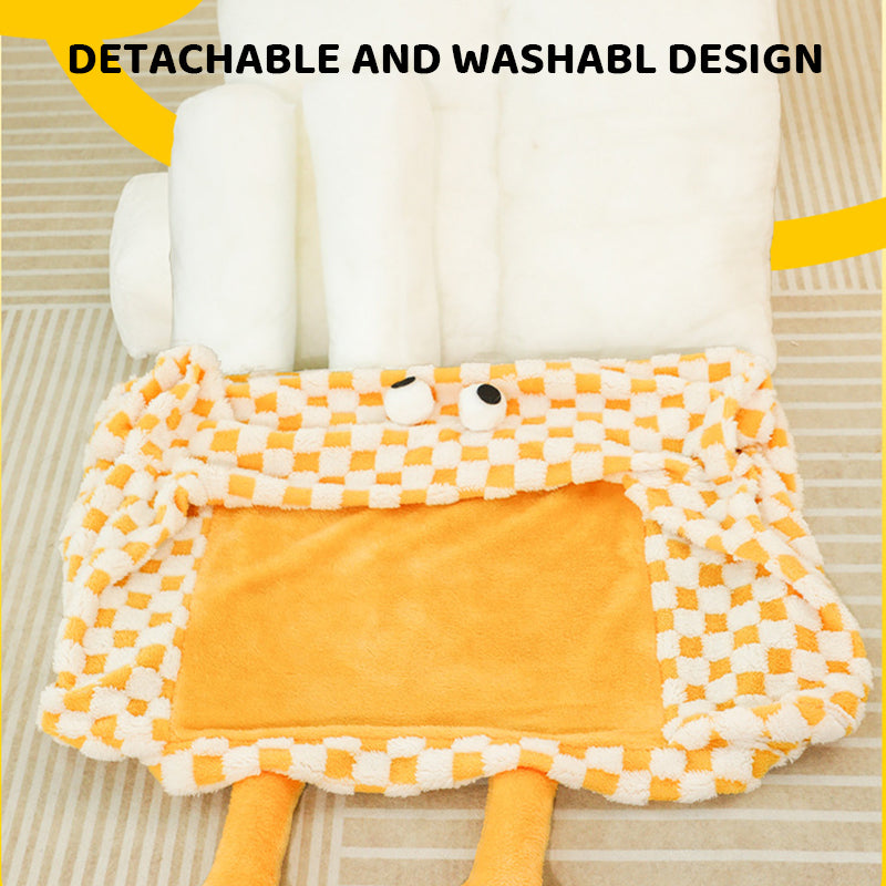 PetPal™ CloudComfort Pet Bed ☁️💛