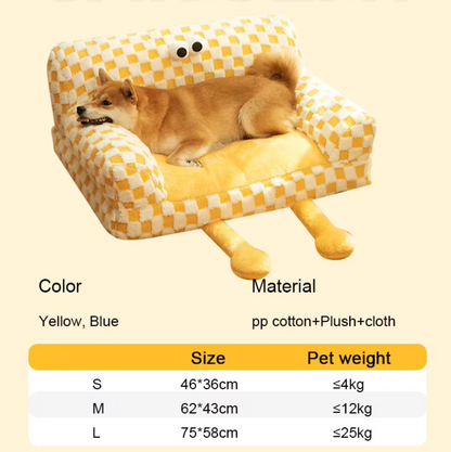 PetPal™ CloudComfort Pet Bed ☁️💛