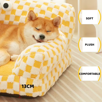 PetPal™ CloudComfort Pet Bed ☁️💛