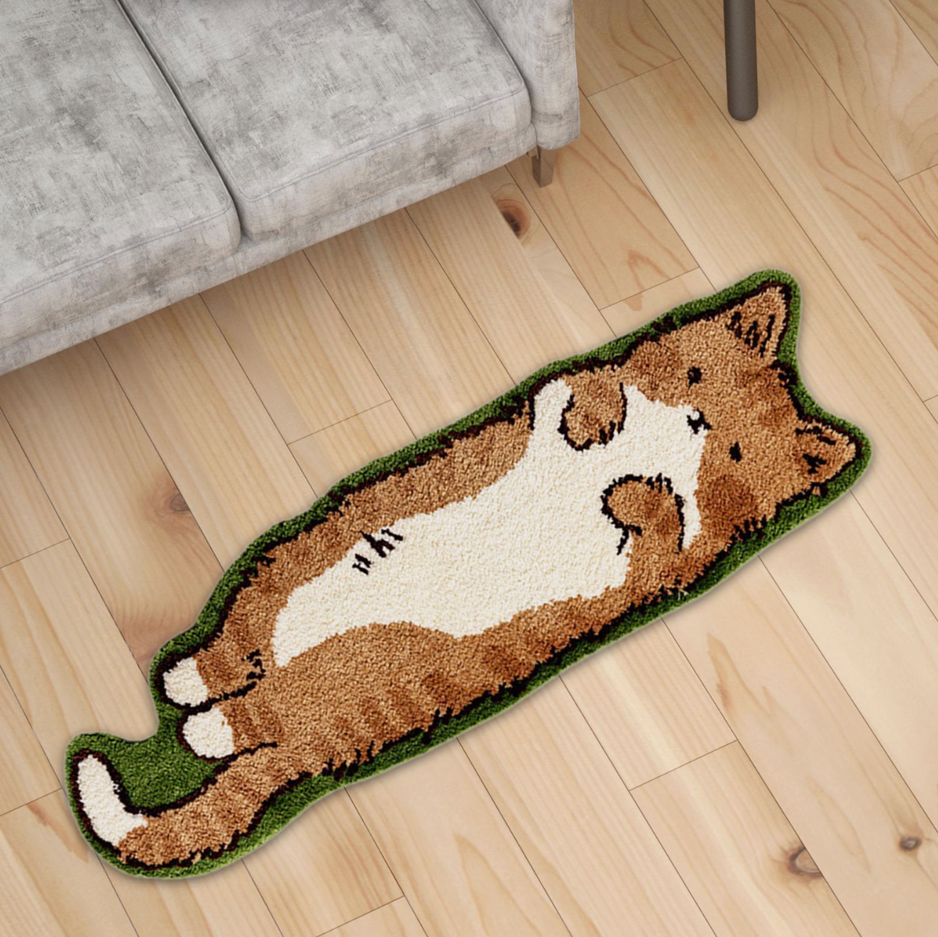 Petpal-WhiskerNap Shaped Tufted Rug