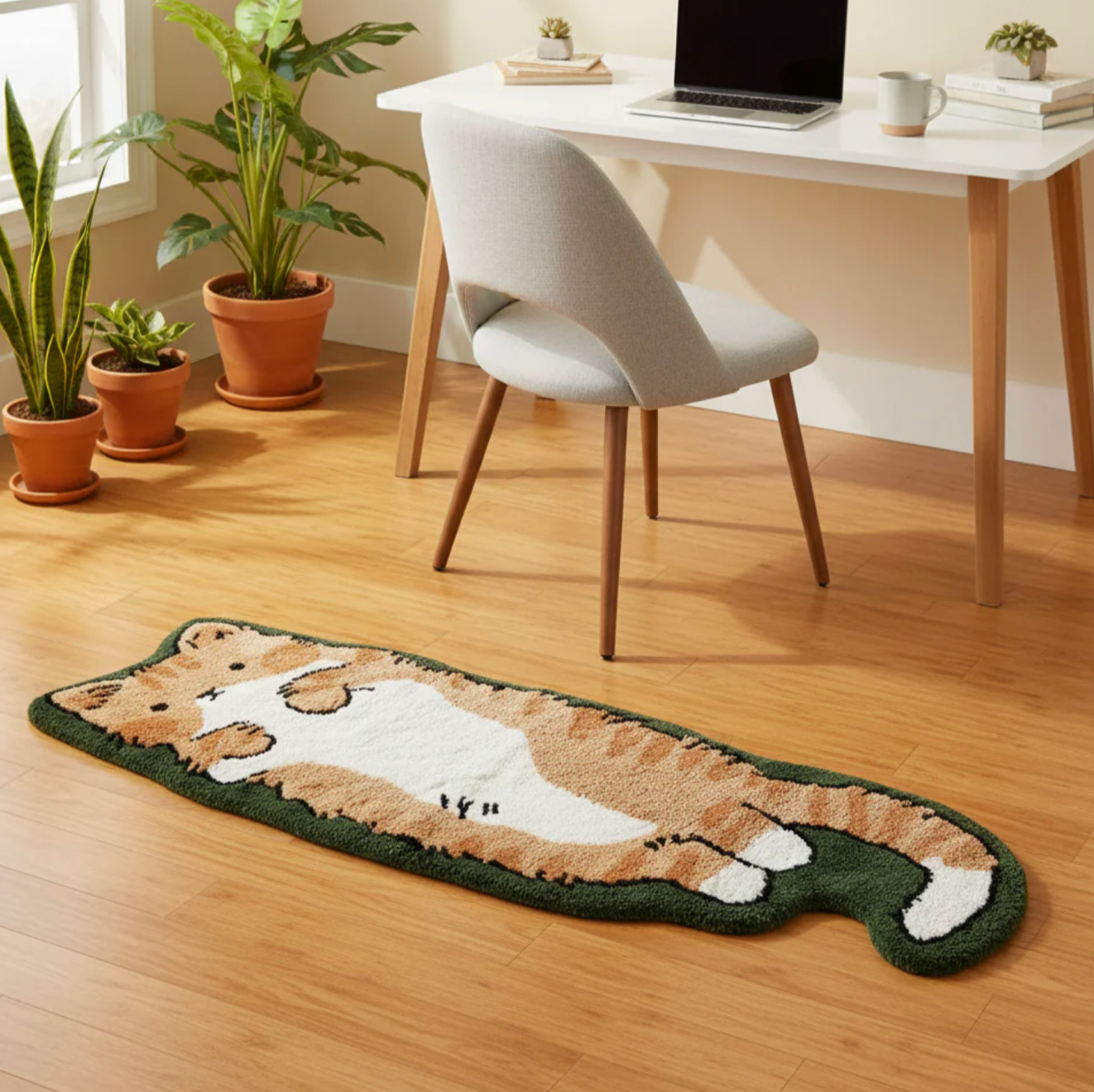 Petpal-WhiskerNap Shaped Tufted Rug
