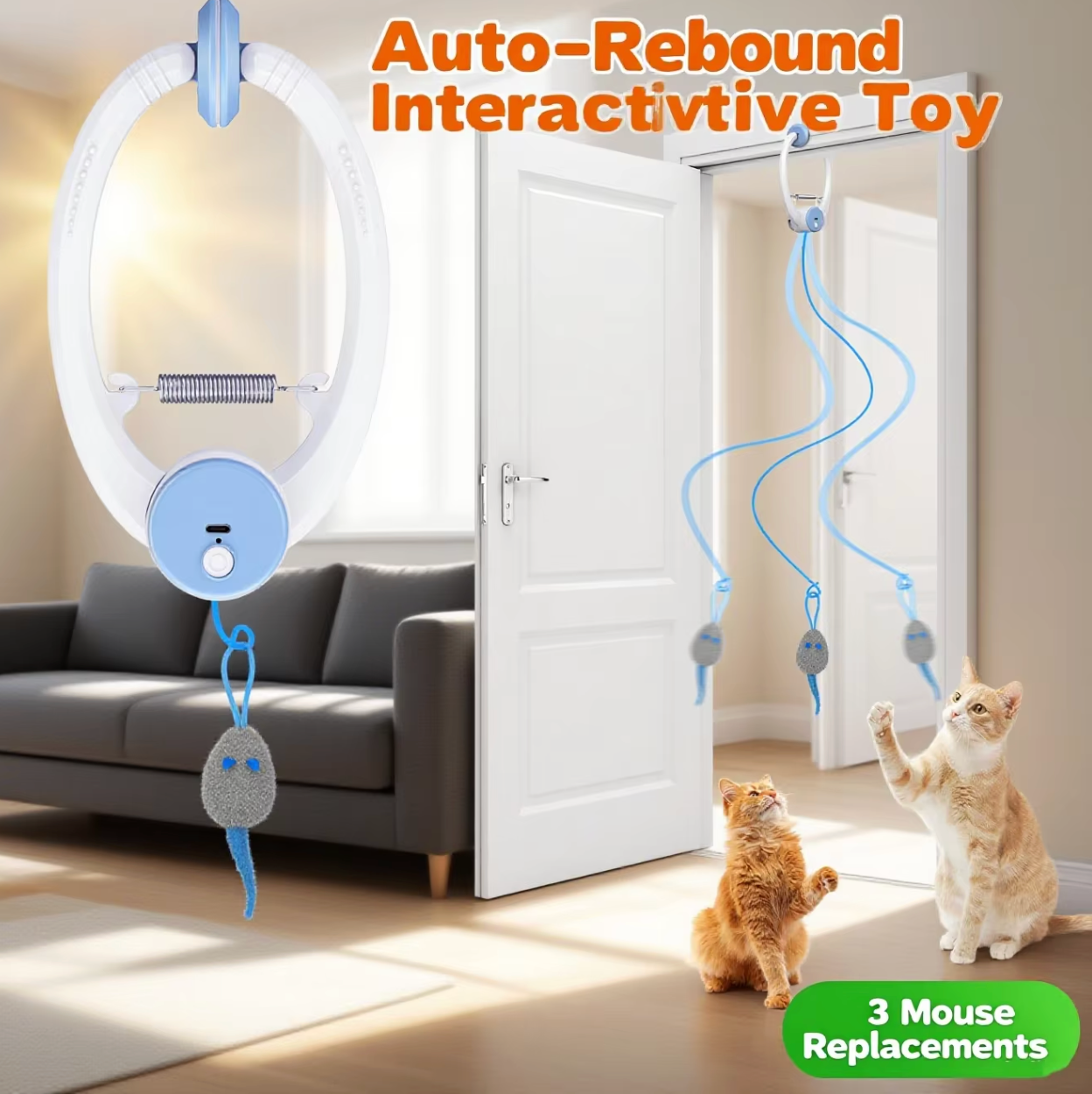 PetPal™ Interactive Hanging Cat Toy