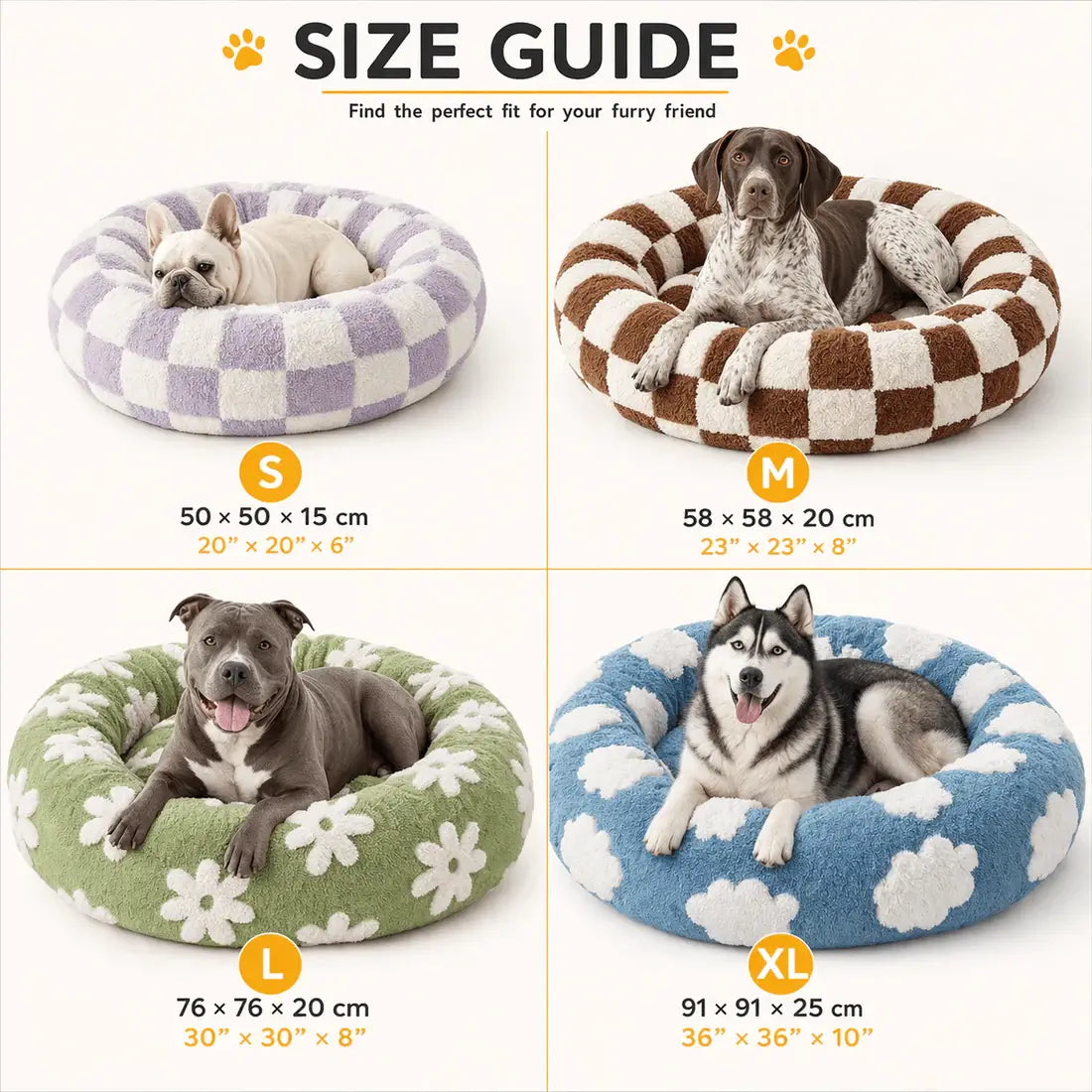 Petpal™ — Cloud Donut Dog Bed