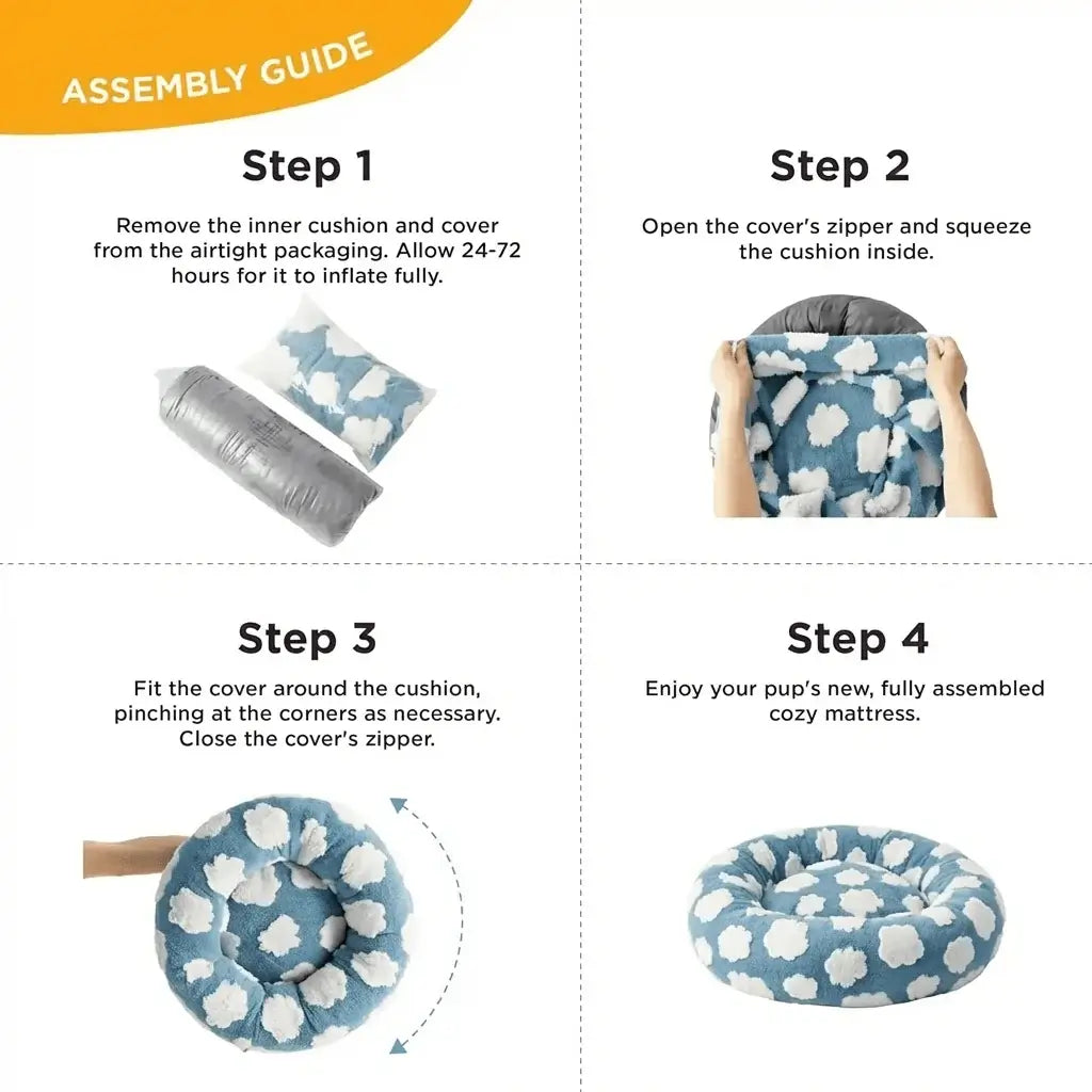 Petpal™ — Cloud Donut Dog Bed